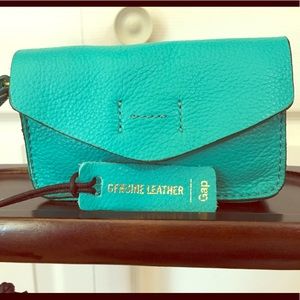 The Gap Leather Pouch/Wristlet